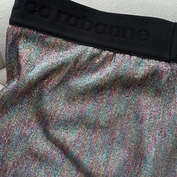 PACO RABANNE Multicolor Shimmer Leggings